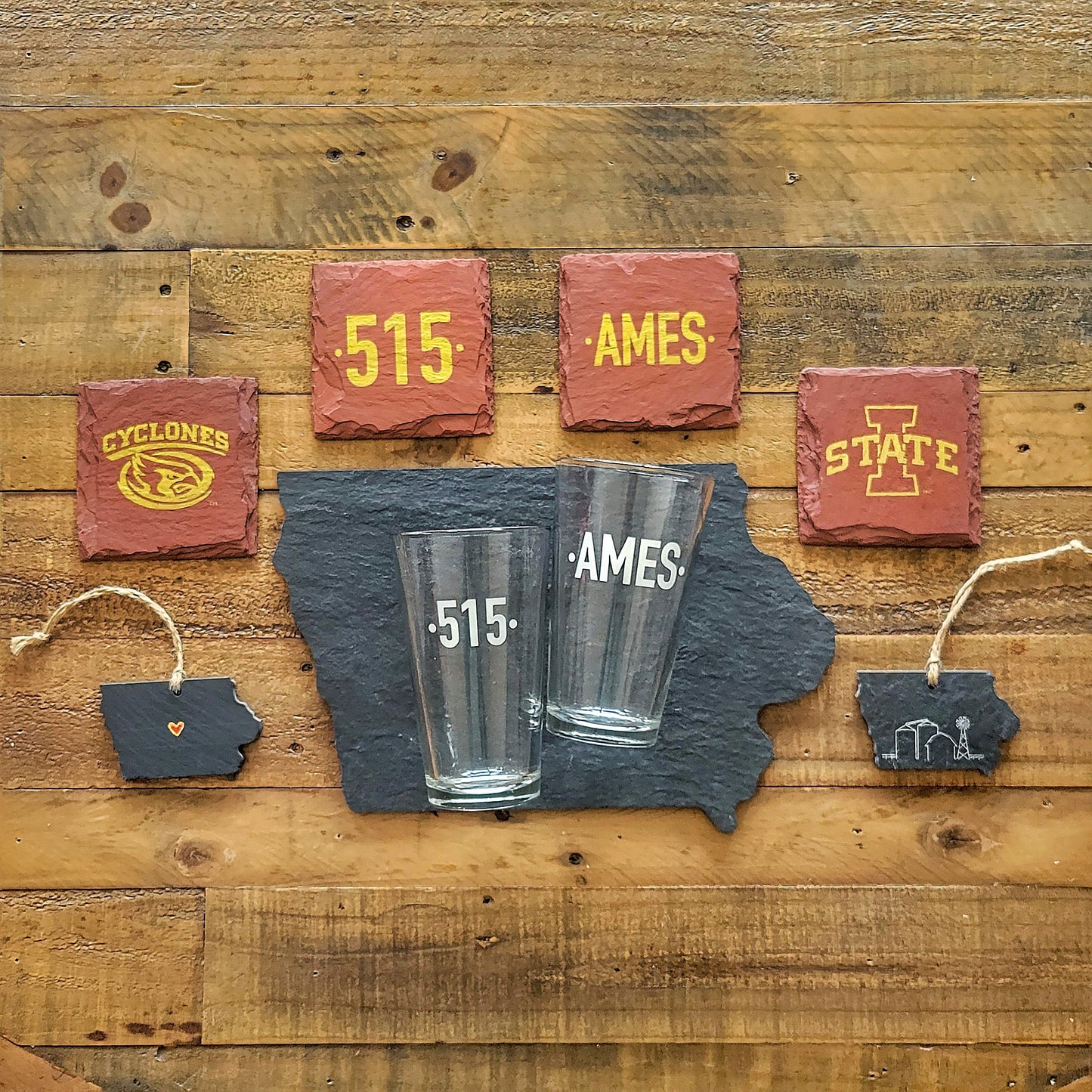AMES Slate Coaster