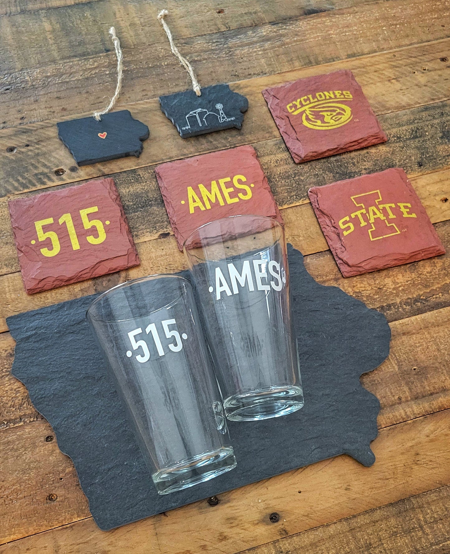 AMES Slate Coaster