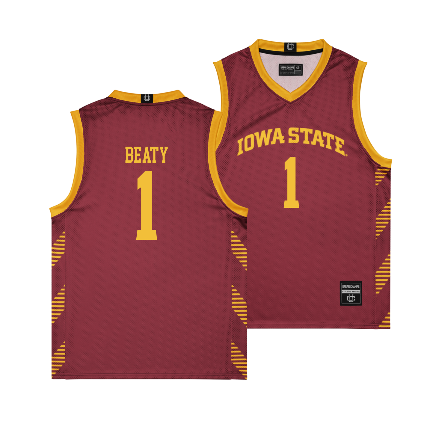 Iowa State Women's Basketball Crimson Jersey  - Reese Beaty