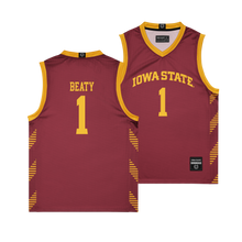Iowa State Women's Basketball Crimson Jersey  - Reese Beaty