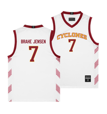 Iowa State Women's Basketball White Jersey  - Freya Brahe Jensen