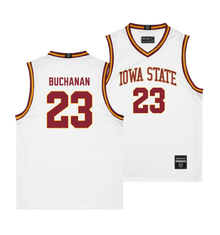 Iowa State Men's Basketball White Jersey   - Blake Buchanan