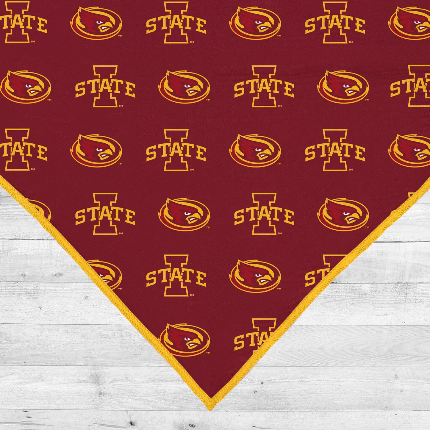 Iowa State Cyclones | NCAA Officially Licensed | Dog Bandana | Fits Pets of all Sizes