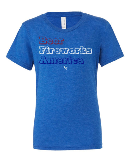 Cyclone Fanatic Beer Fireworks America Tee