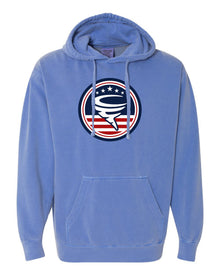 Cyclone Fanatic Circle Flag Comfort Colors Hoody