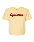 Cyclones Comfort Colors Boxy Ladies Tee