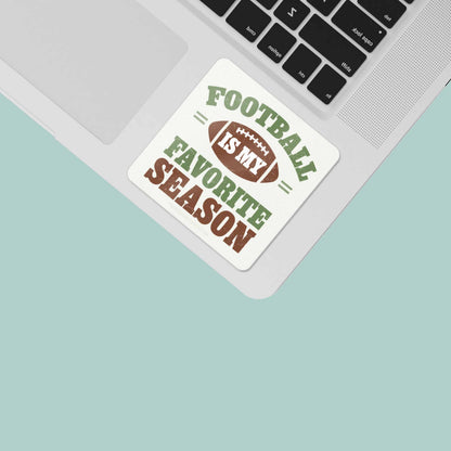 Football is My Favorite Season Sports Sticker