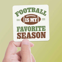 Football is My Favorite Season Sports Sticker