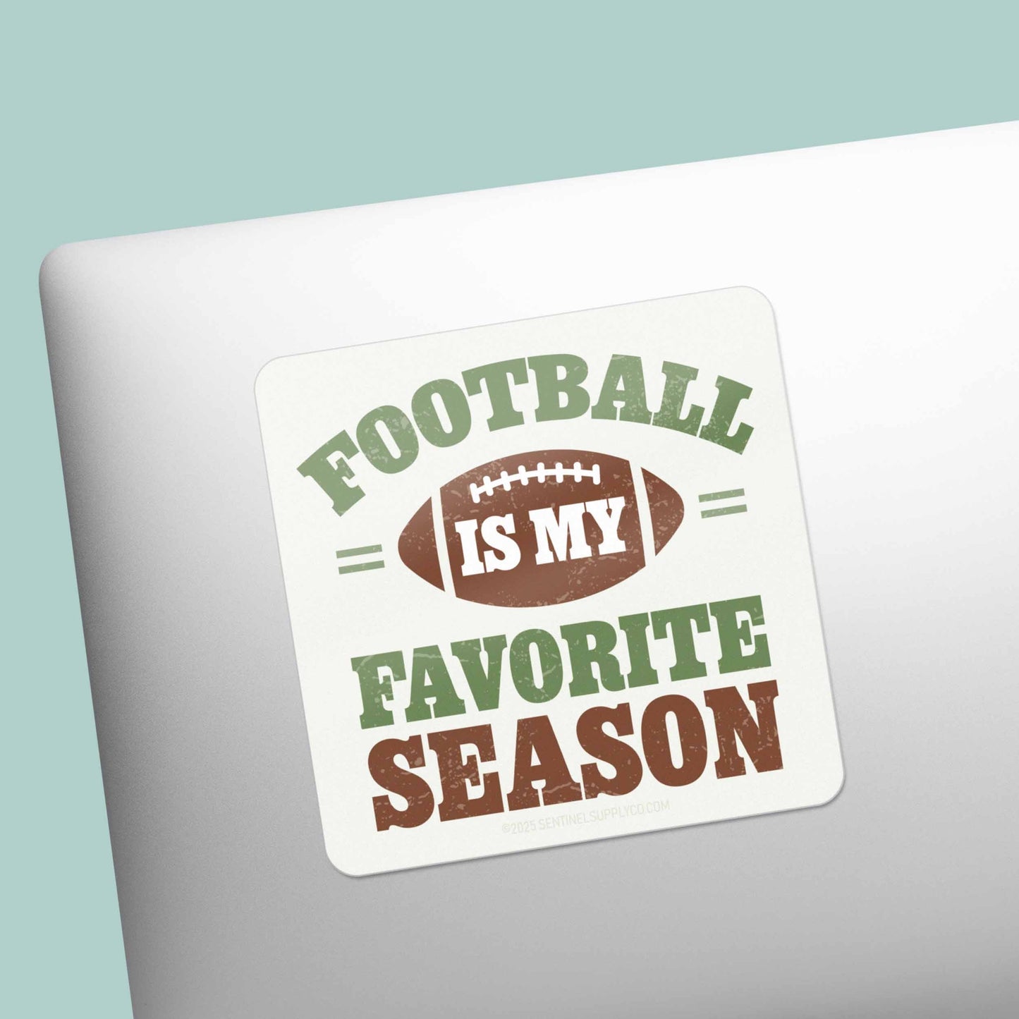 Football is My Favorite Season Sports Sticker