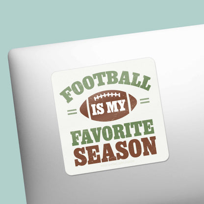 Football is My Favorite Season Sports Sticker