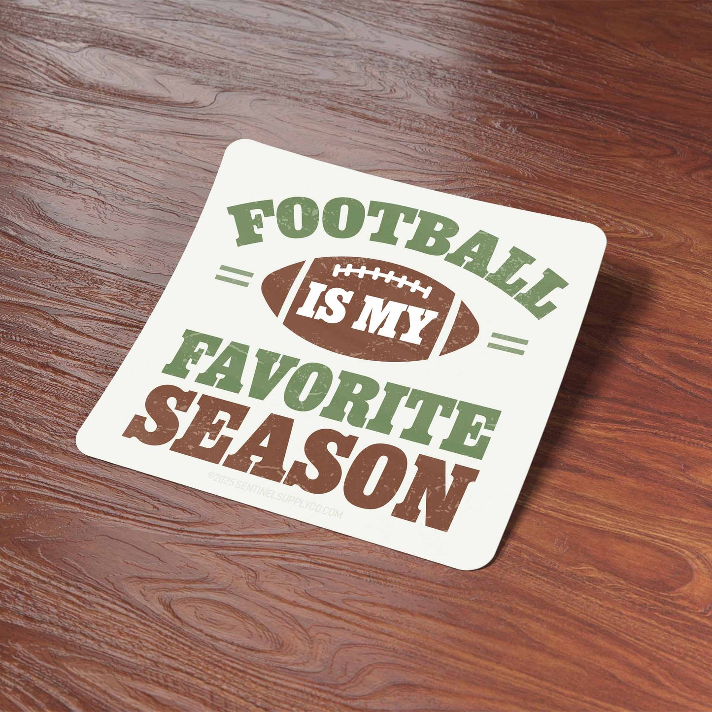 Football is My Favorite Season Sports Sticker