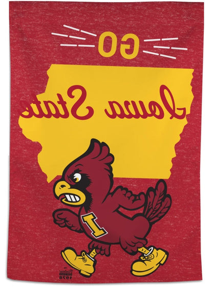 Go Iowa State Flag Vintage Cy House Banner