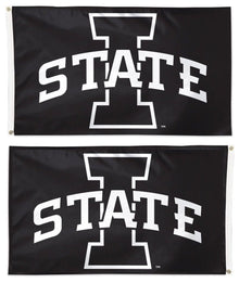 I State BW Logo 2 Sided 2x3 Flag
