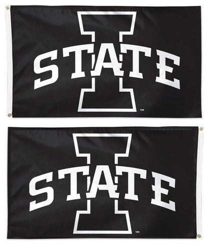 I State BW Logo 2 Sided 2x3 Flag