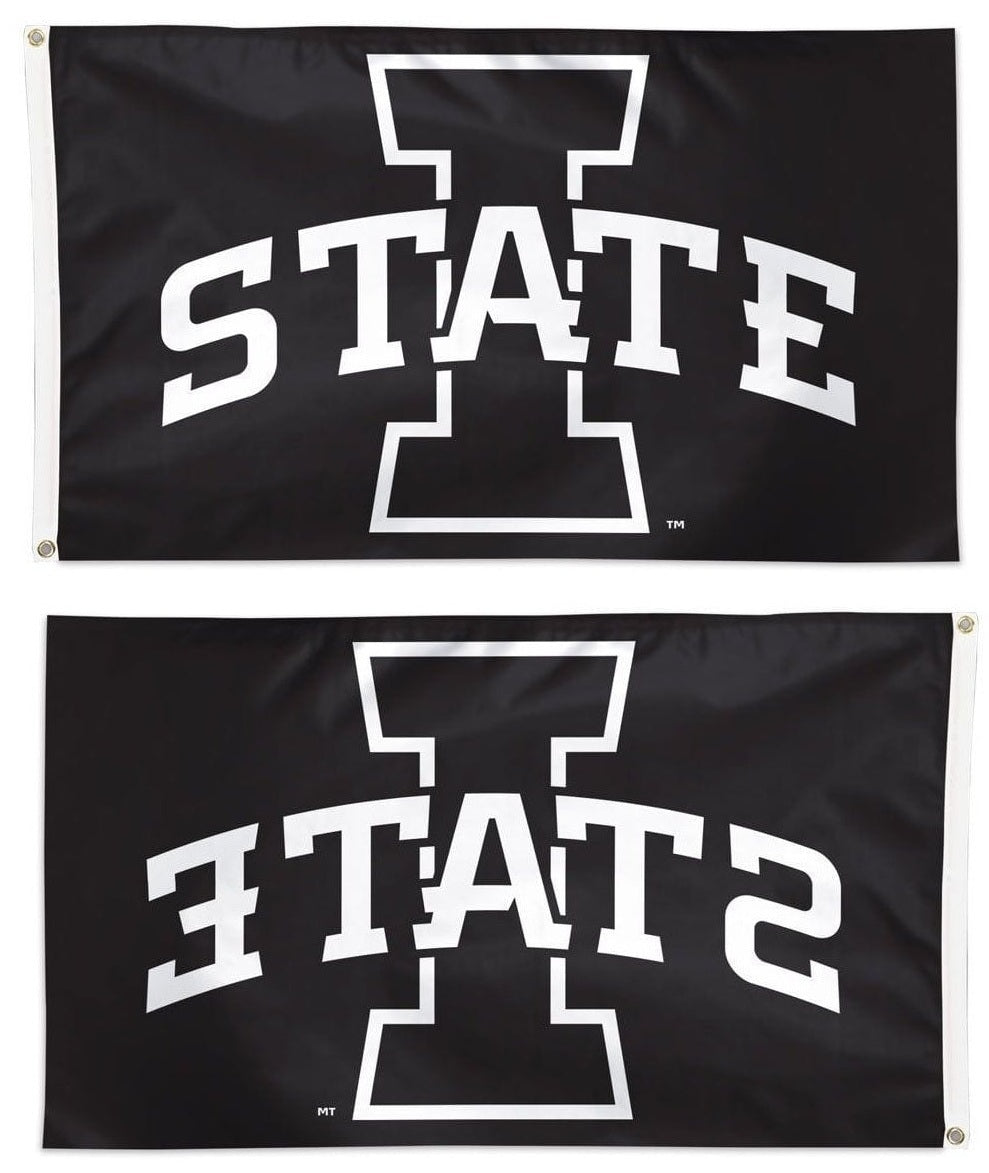 I State BW Logo 3x5 Flag
