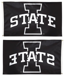 I State BW Logo 3x5 Flag