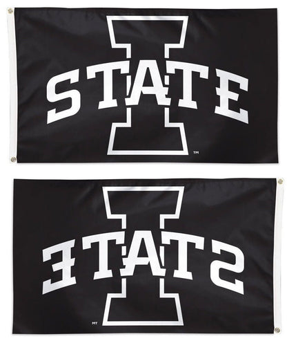 I State BW Logo 3x5 Flag