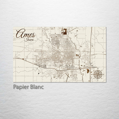 Ames, Iowa Street Map