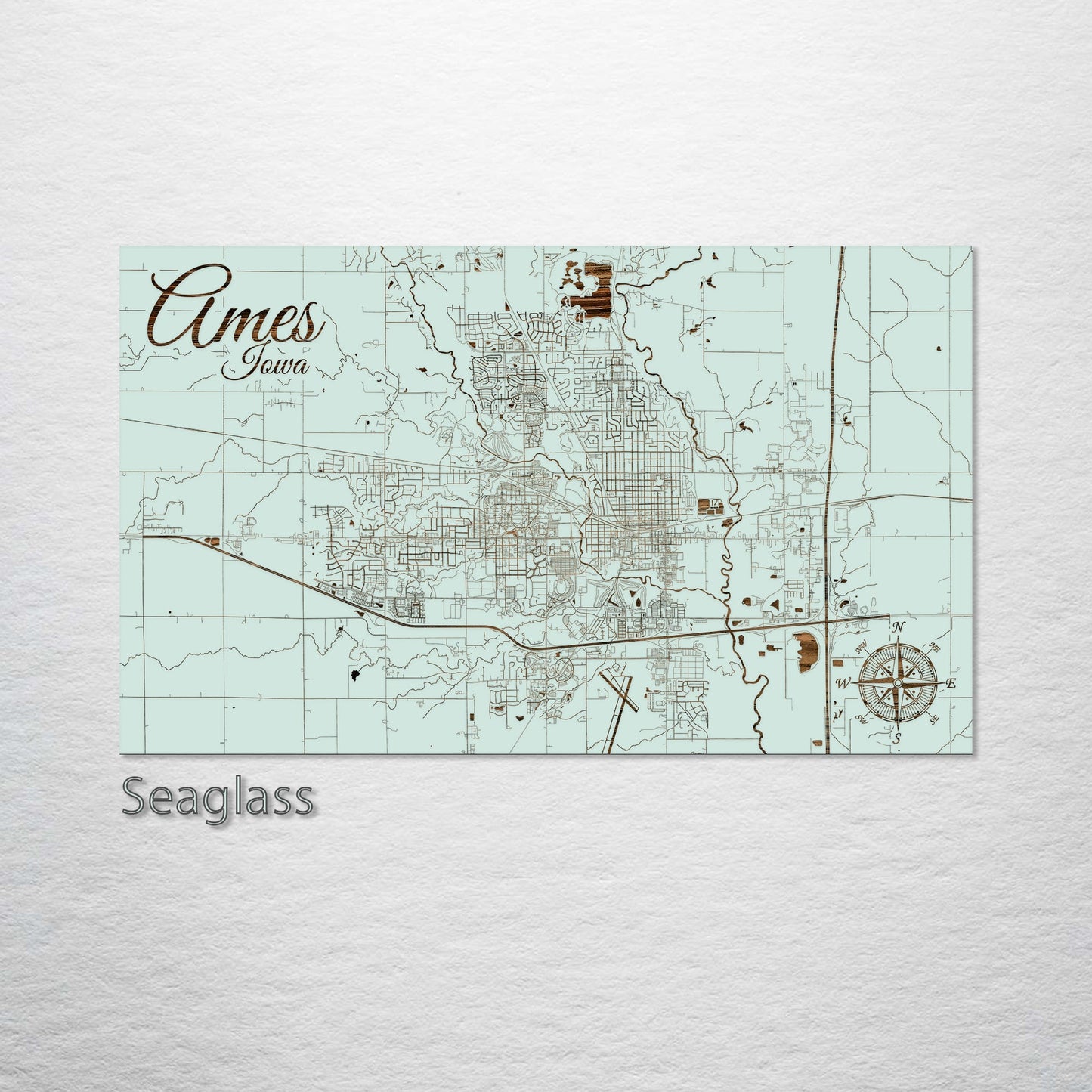 Ames, Iowa Street Map