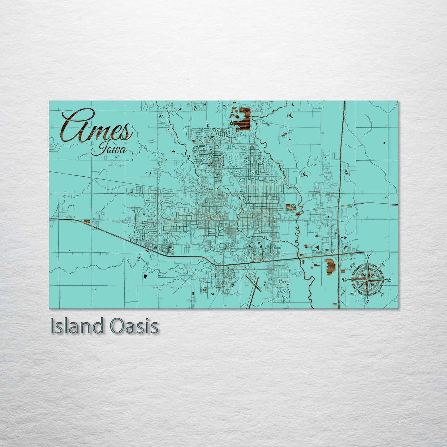 Ames, Iowa Street Map
