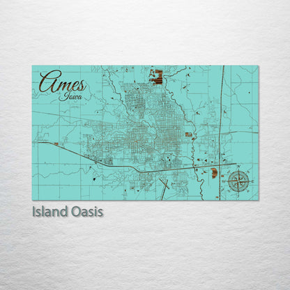 Ames, Iowa Street Map