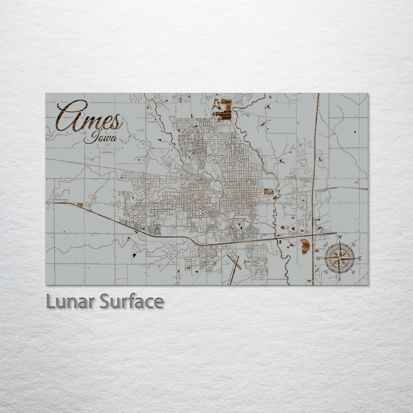 Ames, Iowa Street Map
