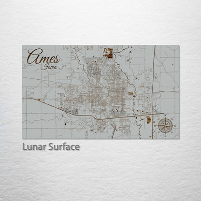 Ames, Iowa Street Map