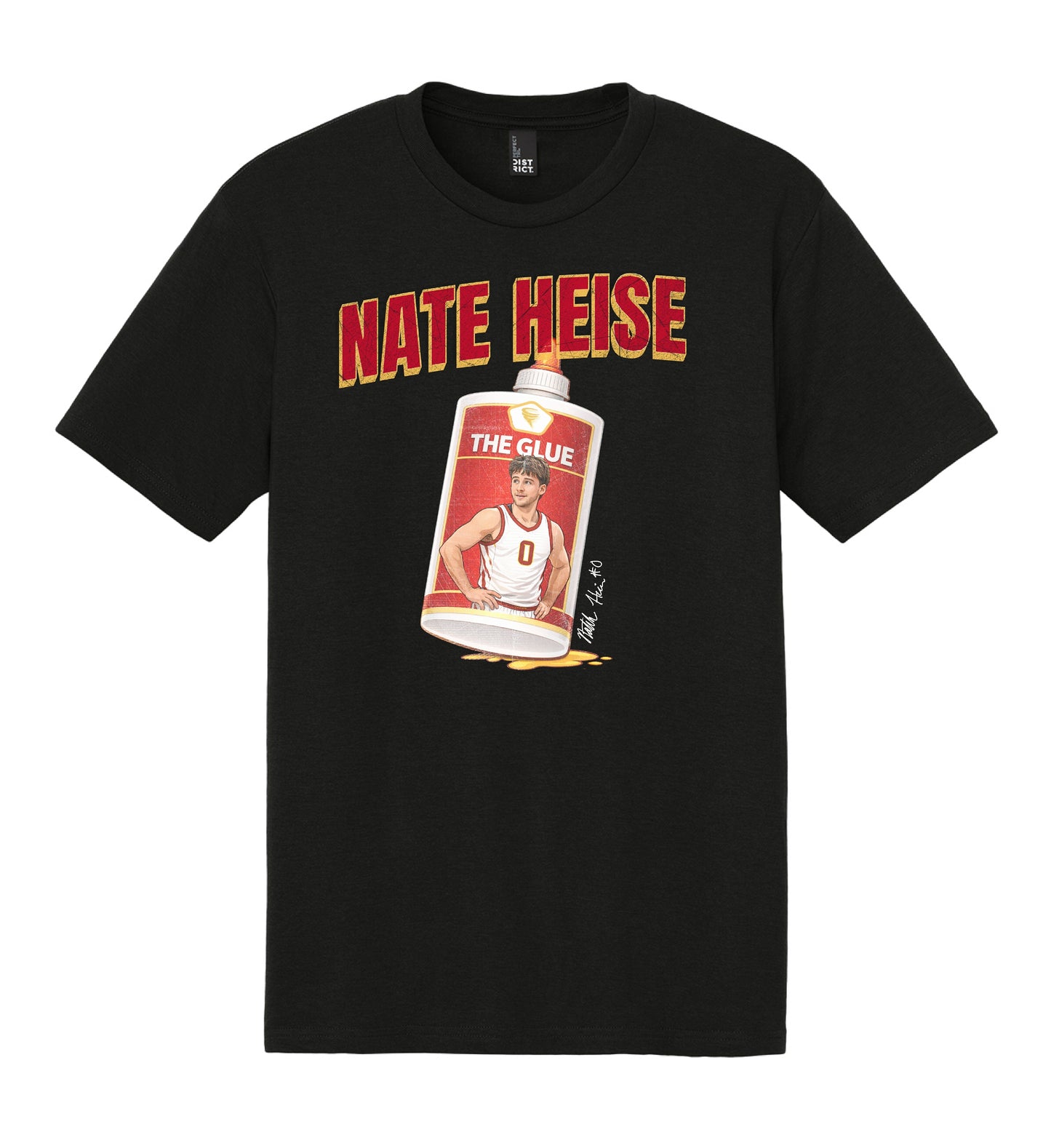 Nate Heise Glue Guy NIL Signature Tee
