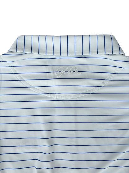 Iowa State Cyclones Script Patriotic Striped Polo