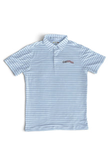 Iowa State Cyclones Script Patriotic Striped Polo