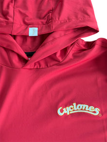 Cyclones Script Hooded Performance Pullover