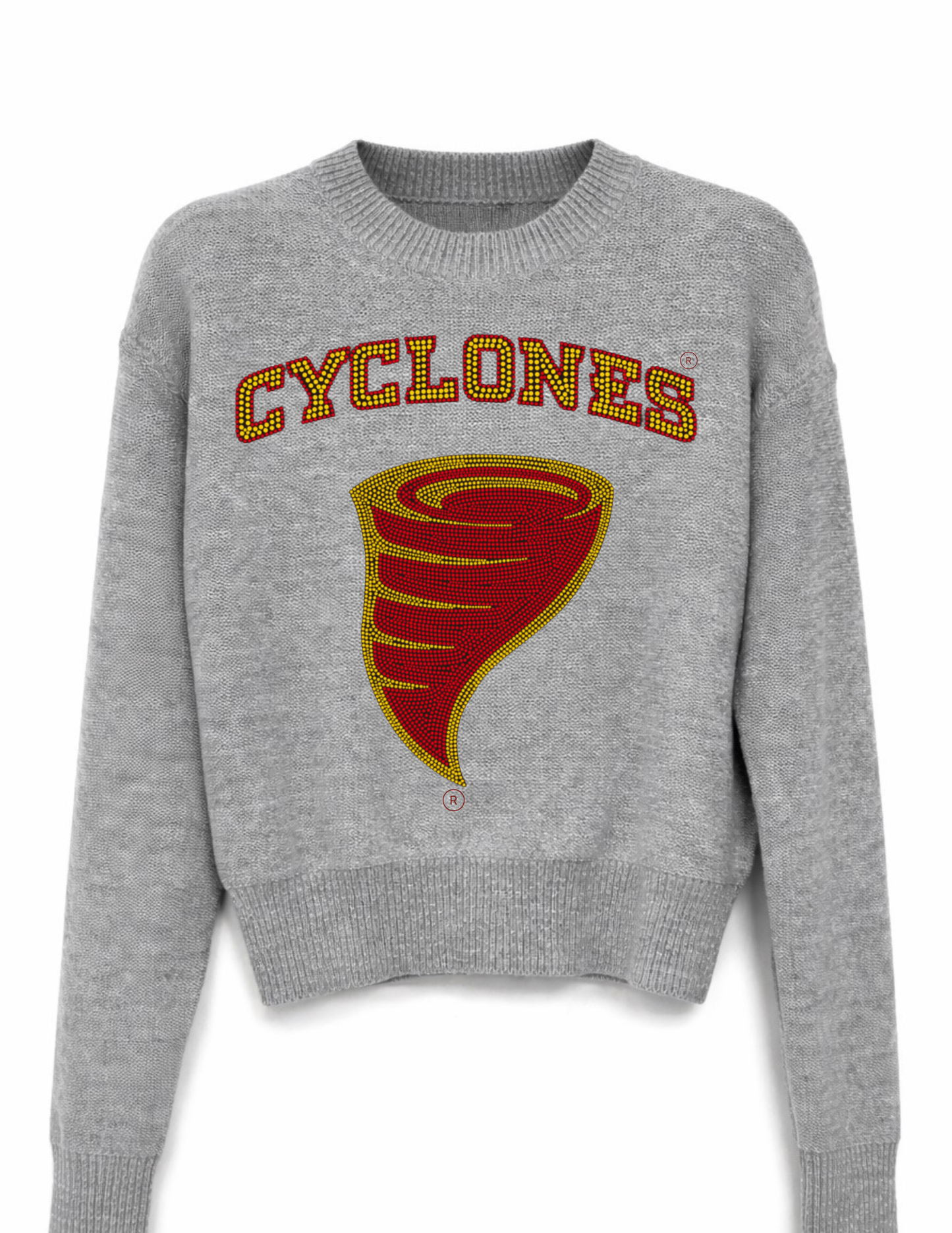 Iowa State Cyclones Gray Crewneck Sweater