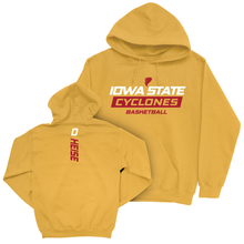 Iowa State Men's Basketball Gold Rush Hoodie - Nate Heise | #0