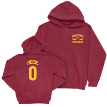 Iowa State Men's Basketball Cardinal Victory Hoodie - Nate Heise | #0