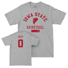 Iowa State Men's Basketball Sport Grey Varsity Tee - Nate Heise | #0