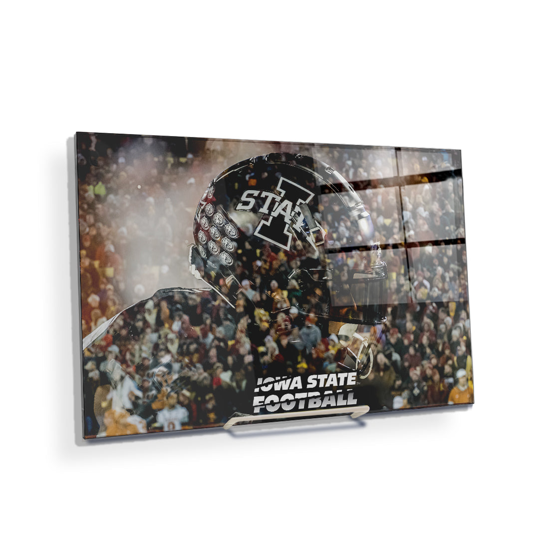 Iowa State Cyclones - Iowa State Football Double Exposure