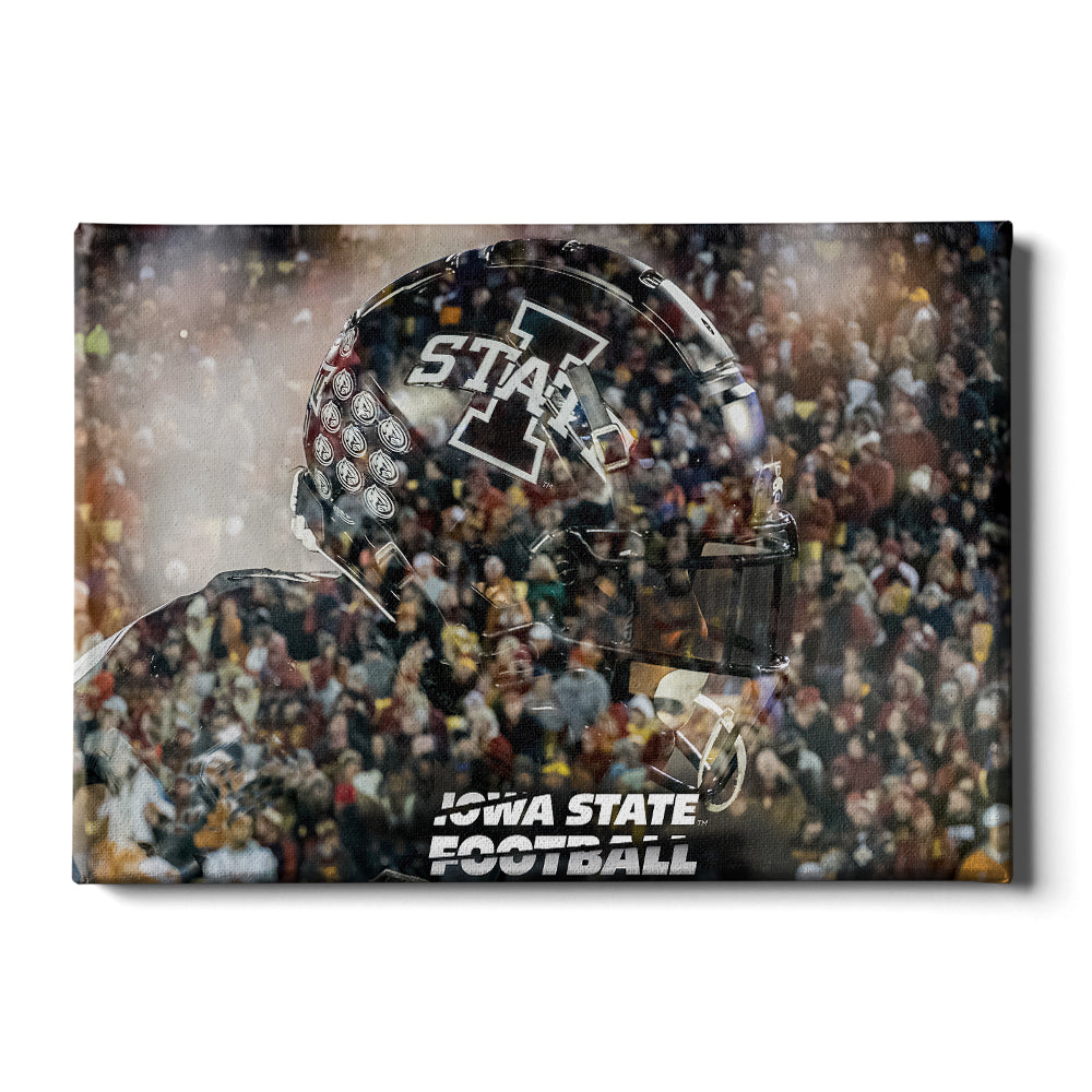 Iowa State Cyclones - Iowa State Football Double Exposure