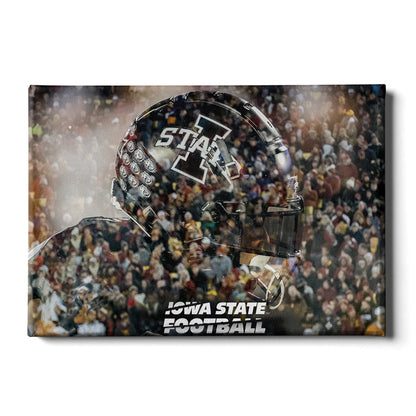 Iowa State Cyclones - Iowa State Football Double Exposure