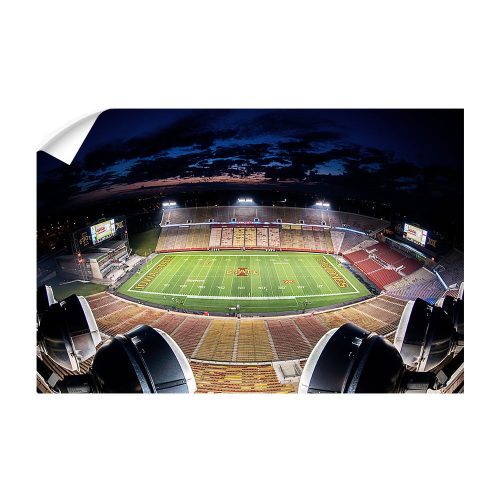 Iowa State Cyclones - Bird's Eye View Jack Trice Stadium
