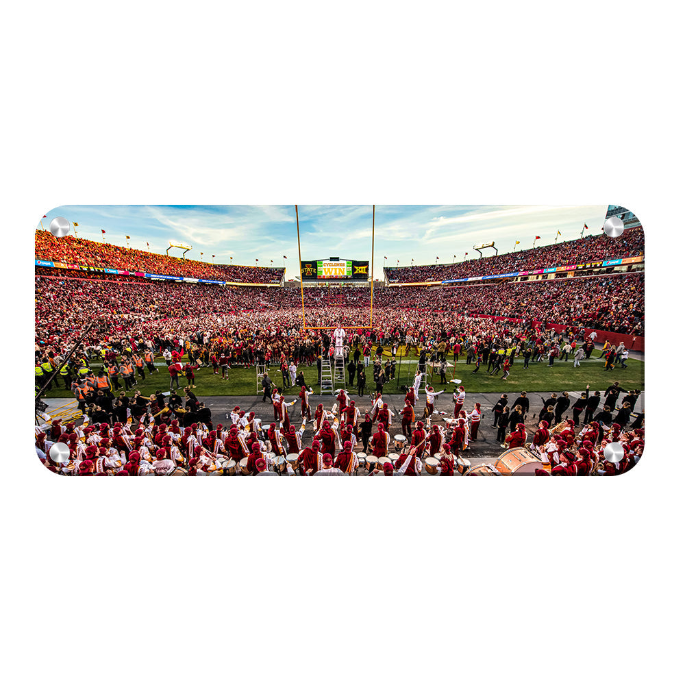 Iowa State Cyclones - Cyclones Win, Storm The Field Panoramic