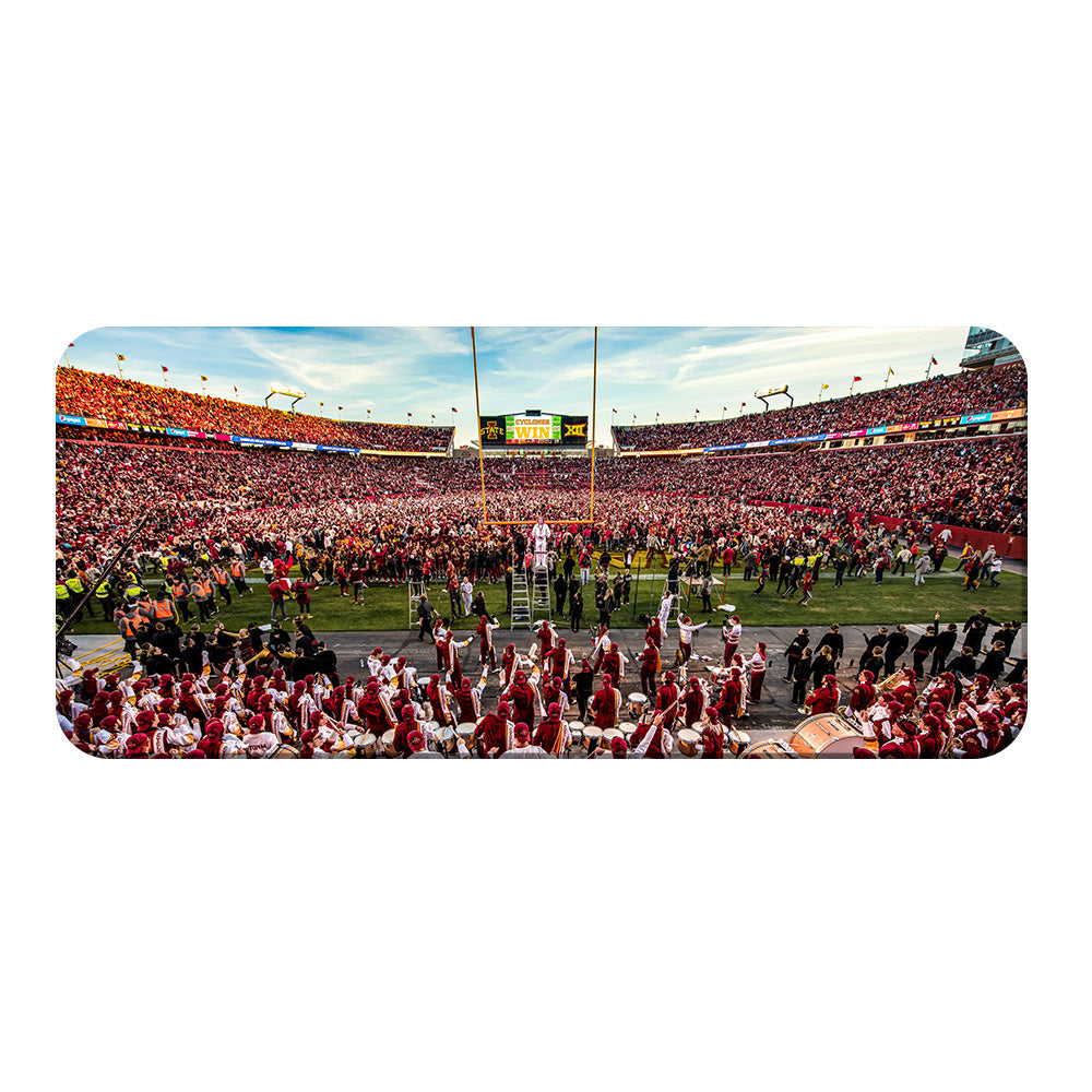Iowa State Cyclones - Cyclones Win, Storm The Field Panoramic