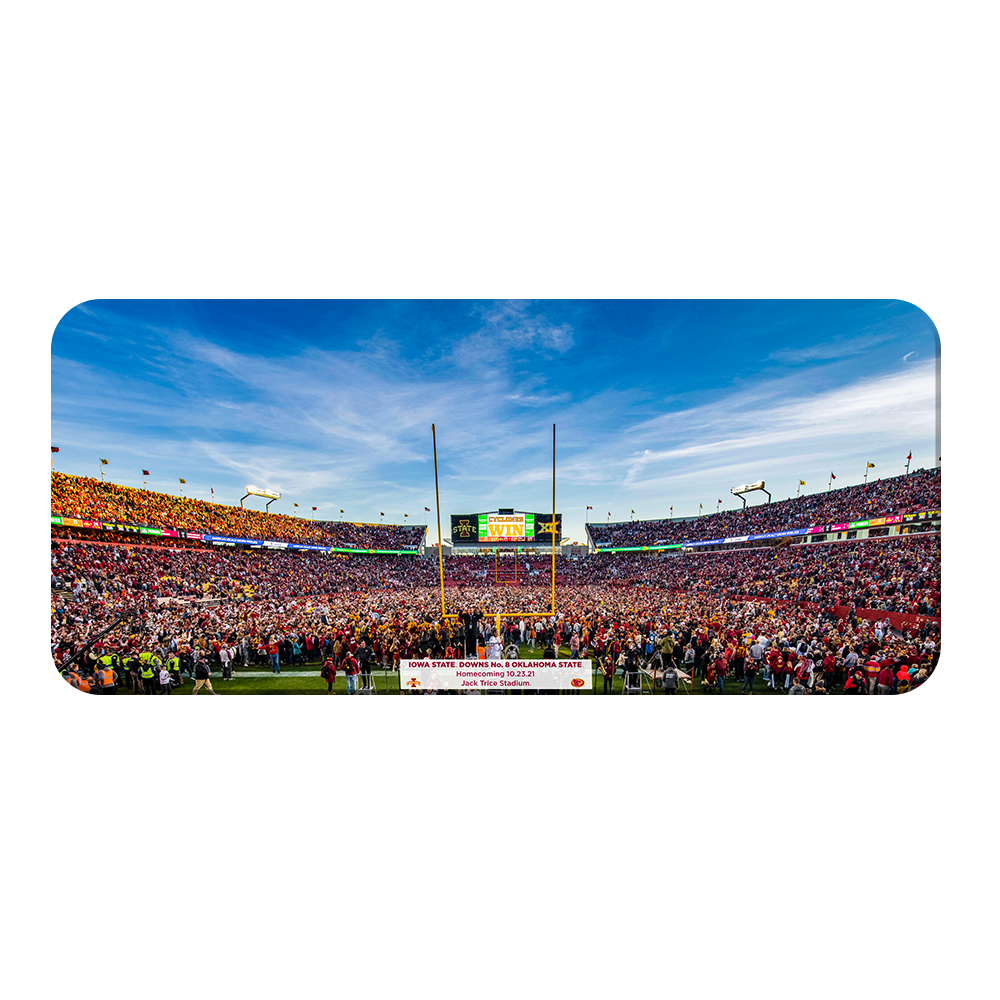 Iowa State Cyclones - Iowa State Downs No. 8 Oklahoma State Panoramic