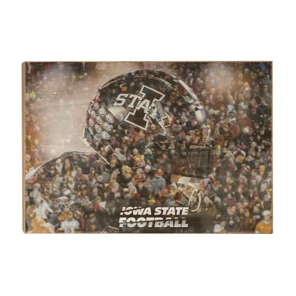 Iowa State Cyclones - Iowa State Football Double Exposure