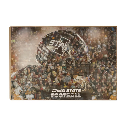 Iowa State Cyclones - Iowa State Football Double Exposure