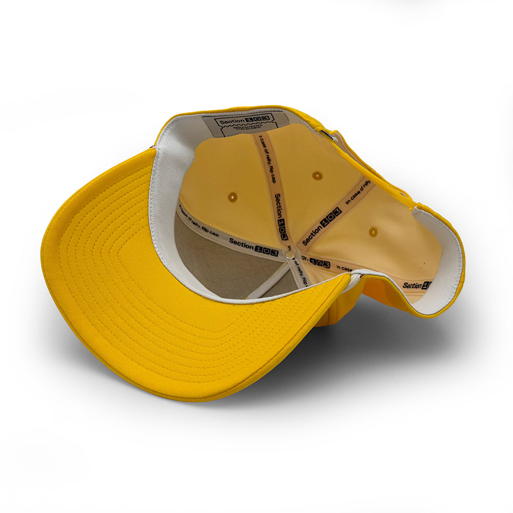 Iowa State Vintage Cyclones Script Rope Hat, Gold