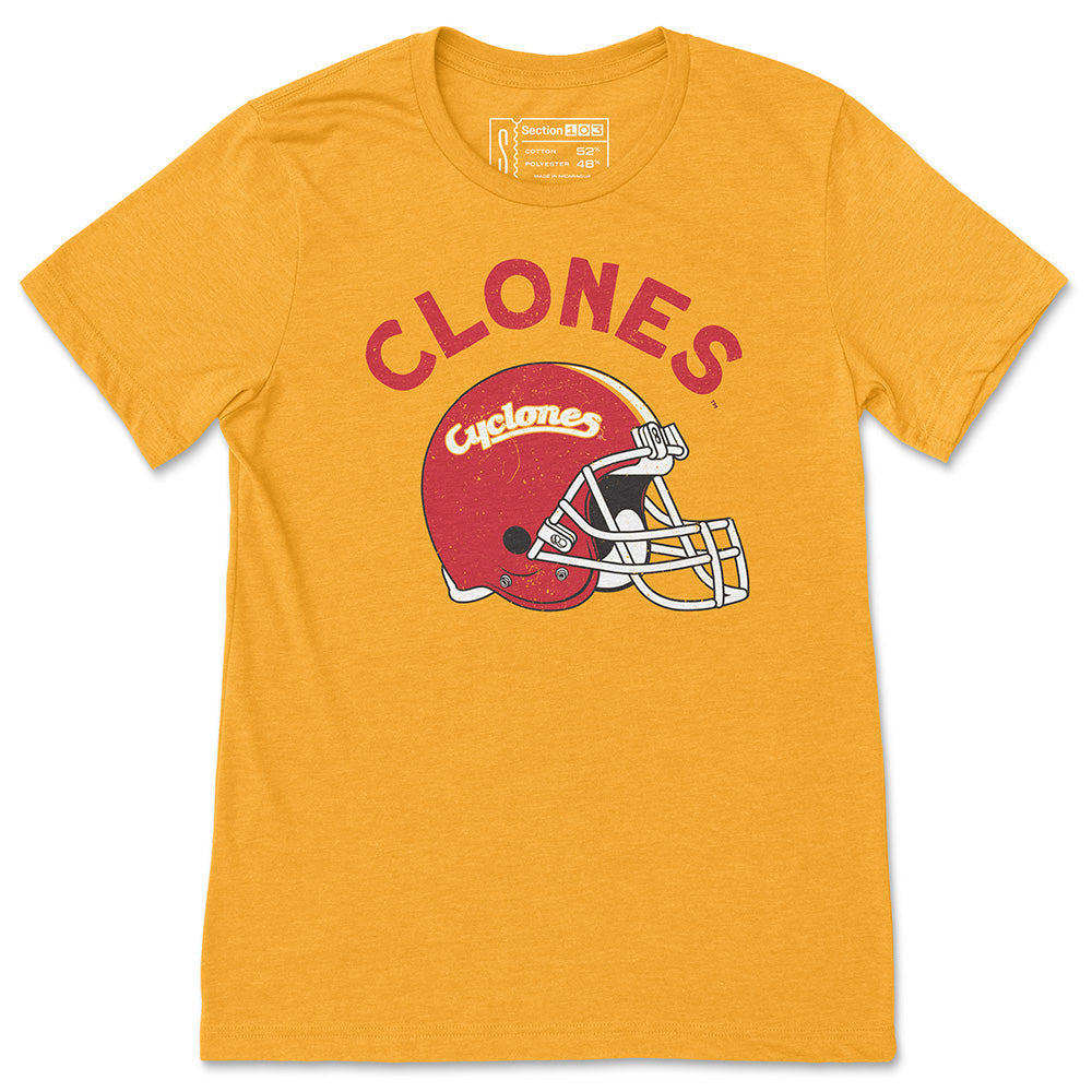 Iowa State Football Helmet T-Shirt