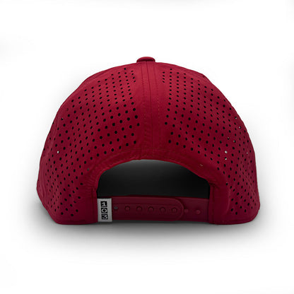 Iowa State PVC Patch Rope Hat, Cardinal
