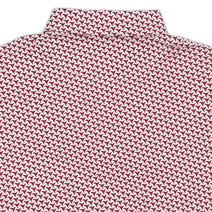 Iowa State Vintage Tornado Pattern Performance Polo