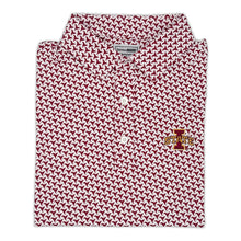 Iowa State Vintage Tornado Pattern Performance Polo