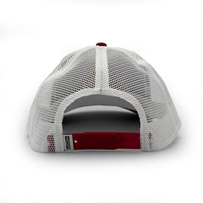 Iowa State Trucker Hat, Gray and Cardinal